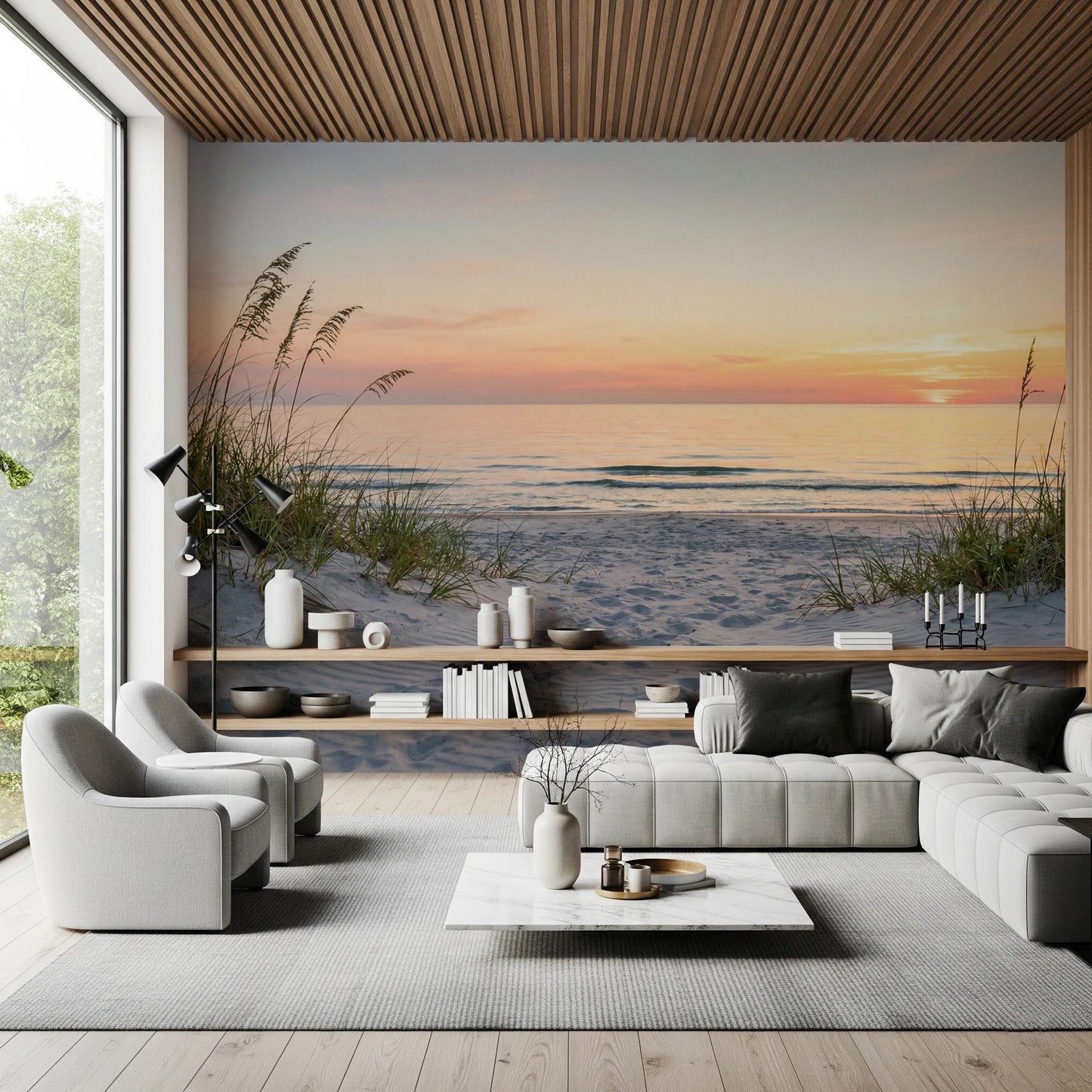 Sunrise Shores Wall Mural