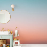 Sunrise Sky Gradient Serenity Wall Mural - Giffywalls