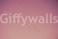 A detail of the brushstrokes and tones in the design.

