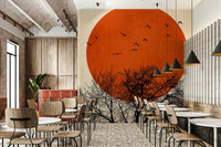 The design evokes the feeling of constant sunshine or a perpetually bright day.
