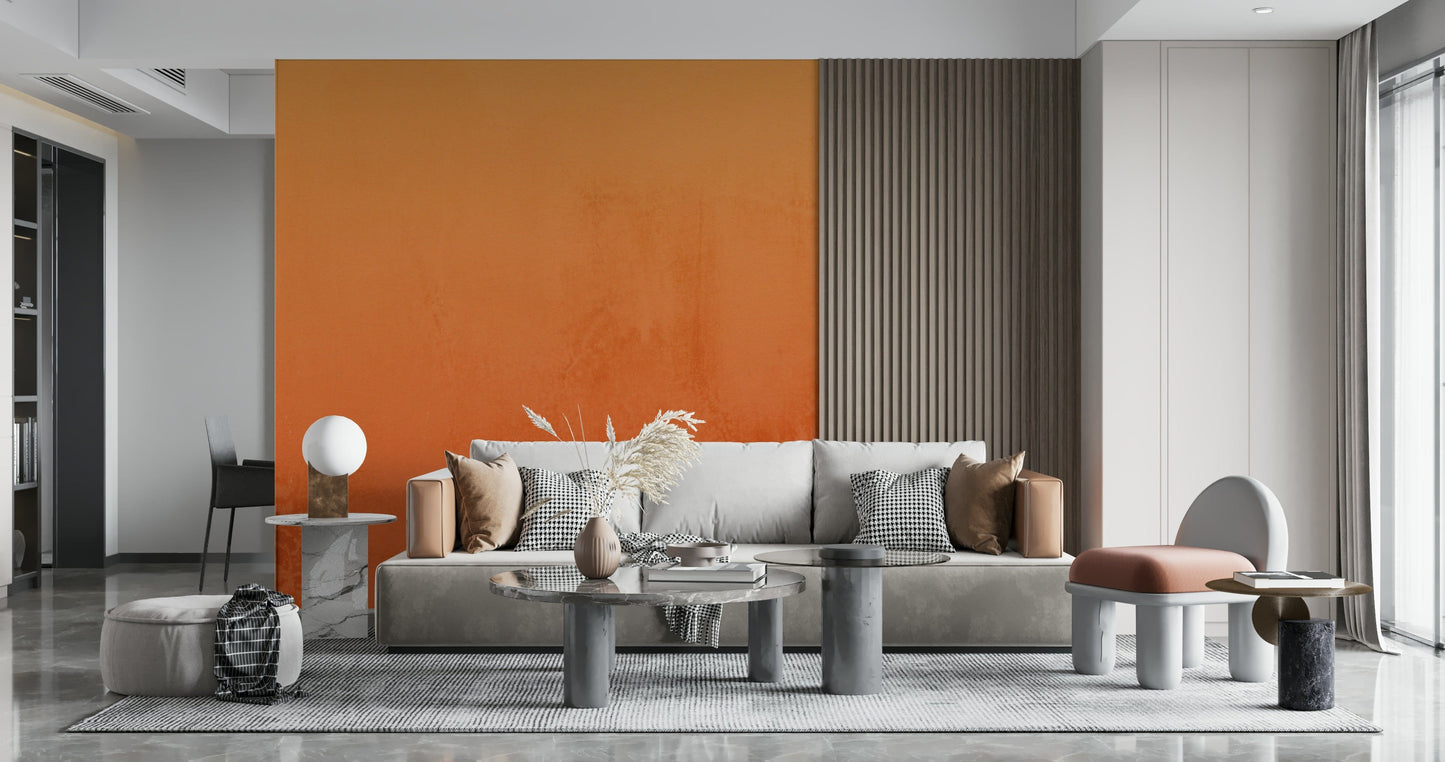 Warm gradient wall mural displaying brilliant Sunset tones.