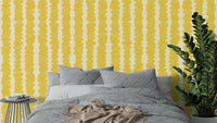 Sunshine Stacks wallpaper with vibrant yellow and orange design

