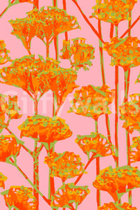 The design is non-realistic and interpretive.

