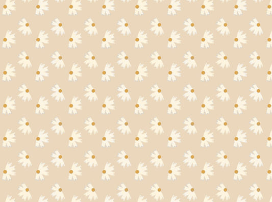 Marigold Pearl Flower Wallpaper