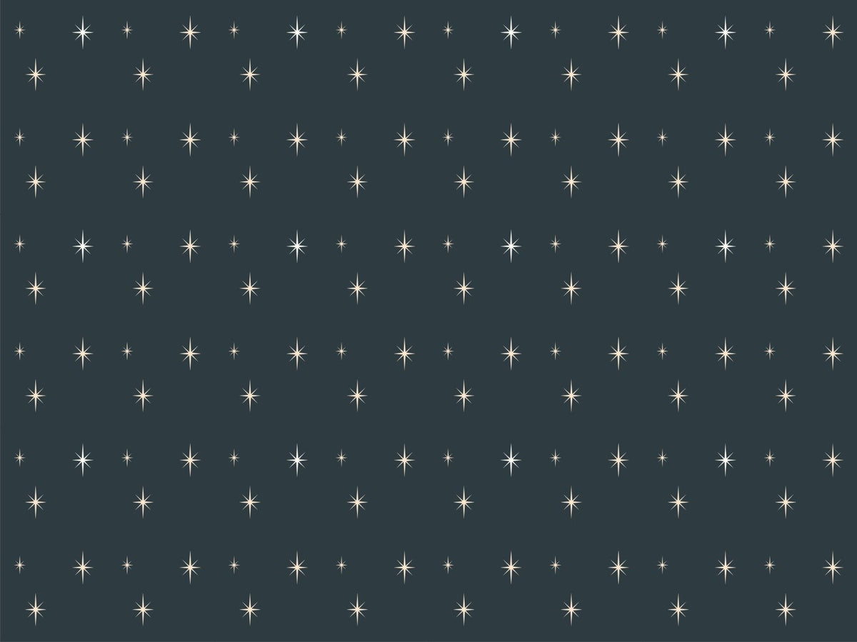 Starburst Dark Blue Wallpaper For Walls in your room