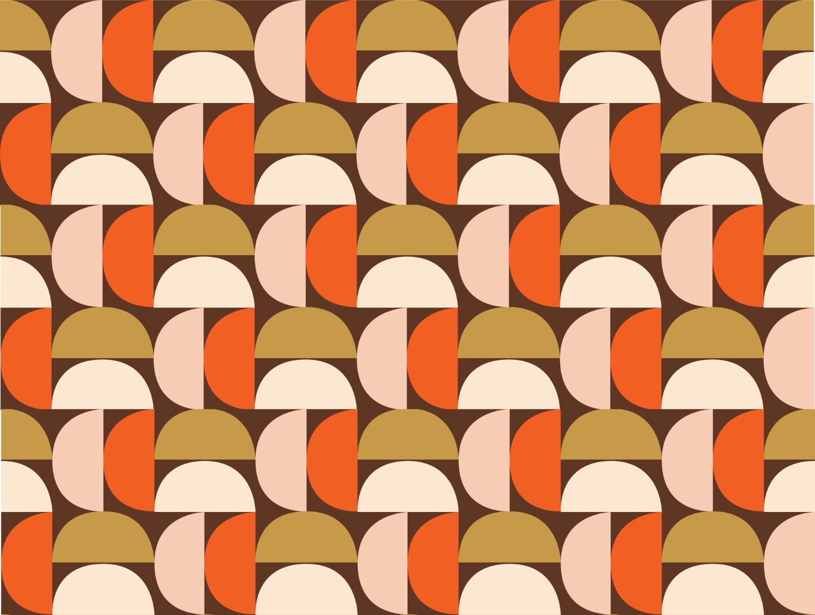 Mindfulness Mod Dot Design Wallpaper in your room