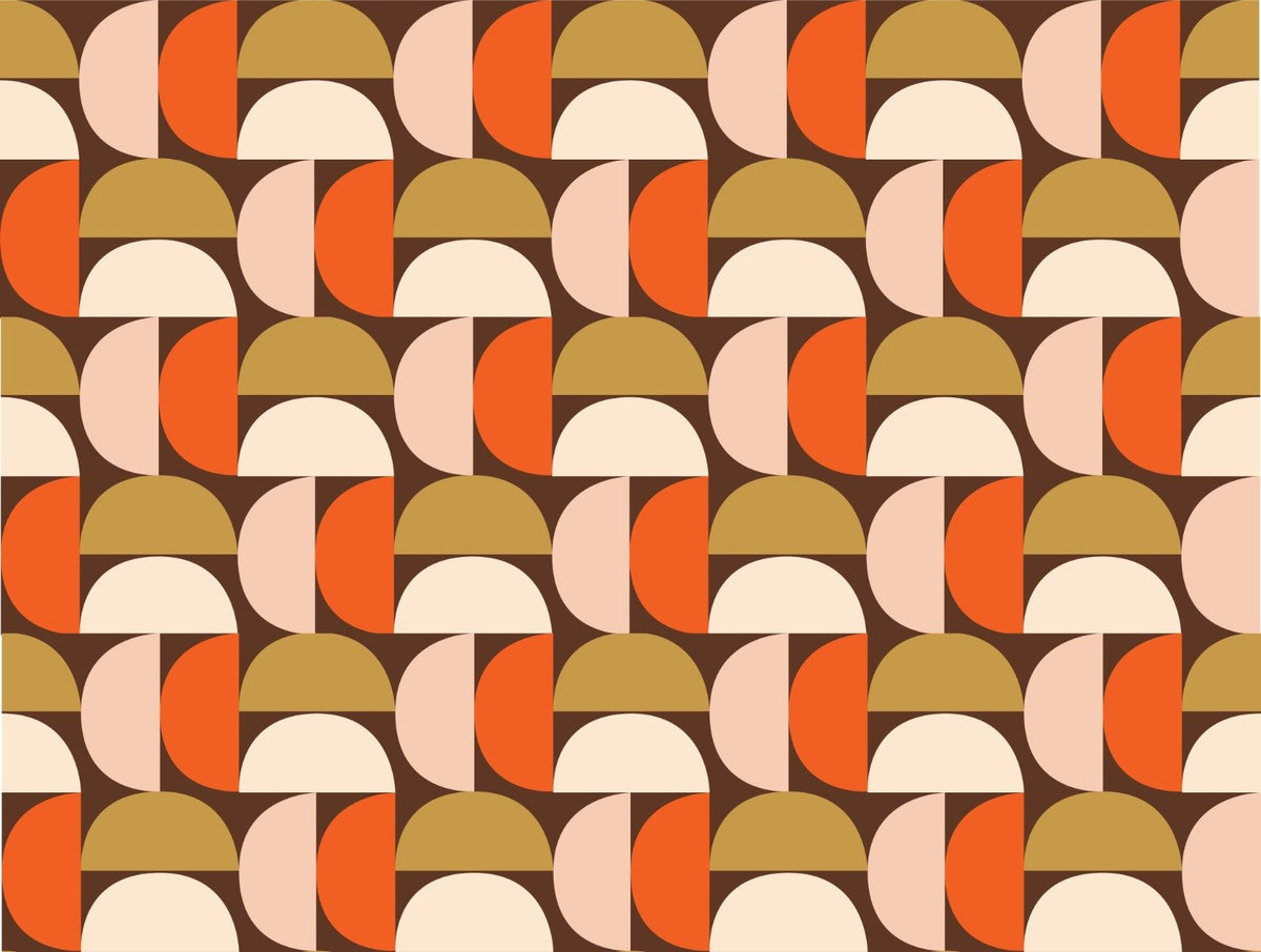 Mindfulness Mod Dot Design Wallpaper in your room — zoomed