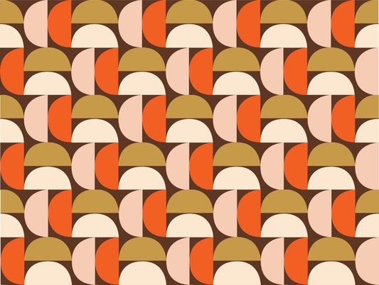 Mindfulness Mod Dot Design Wallpaper