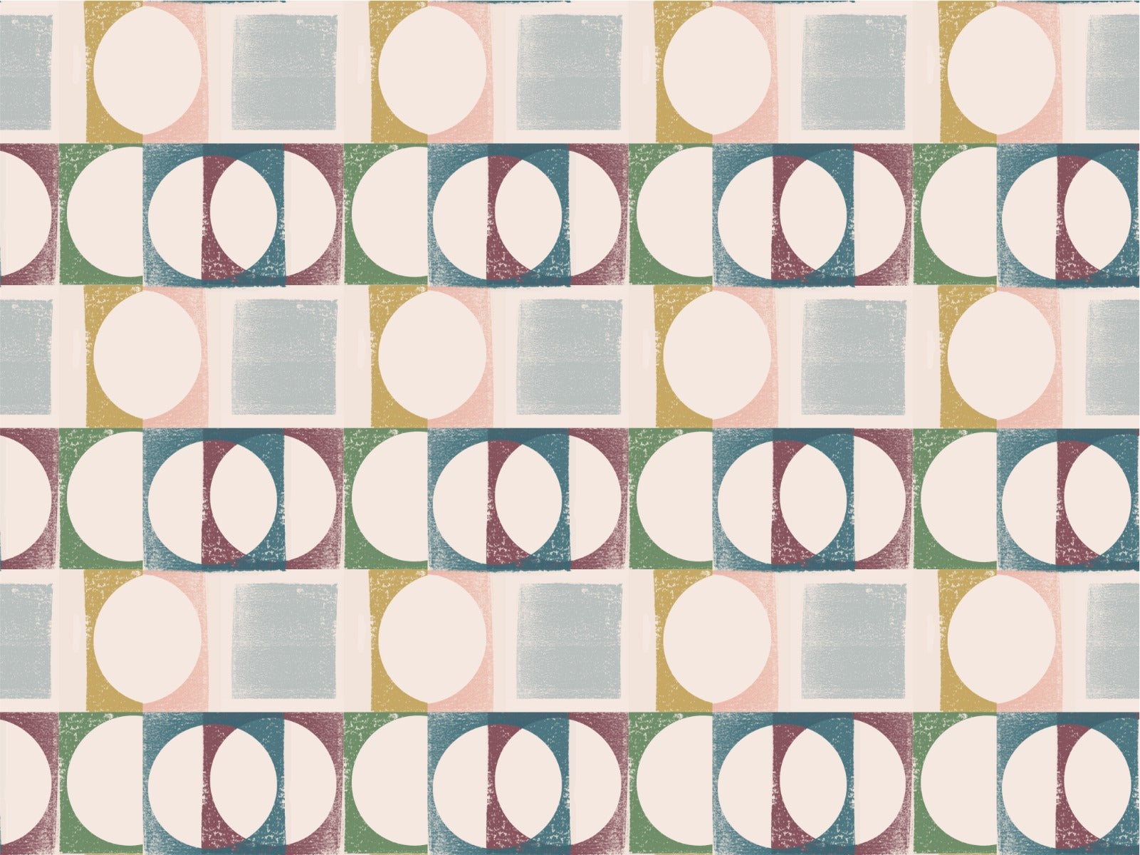 Modern Italian Villa Pink Blush AB Wallpaper