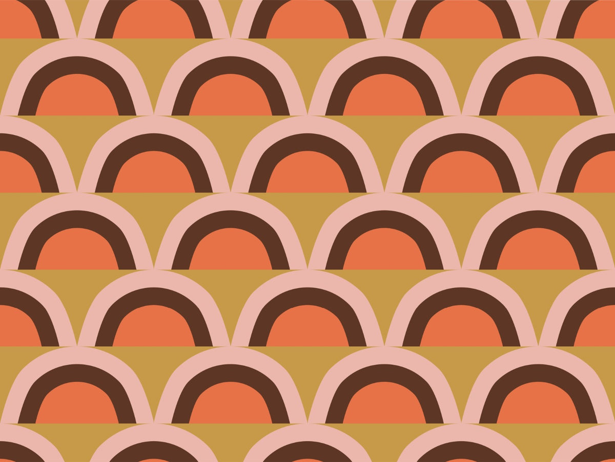 Boho Pink Apricity Wallpaper For Walls in your room