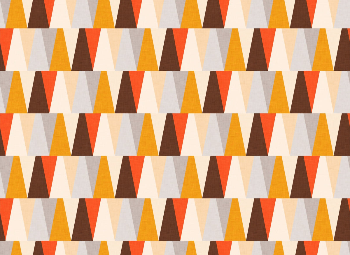 Abstract Triangle Repeat Pattern Wallpaper in your room — zoomed