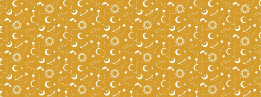 Constellation Yellow Dream Night Stars Wallpaper