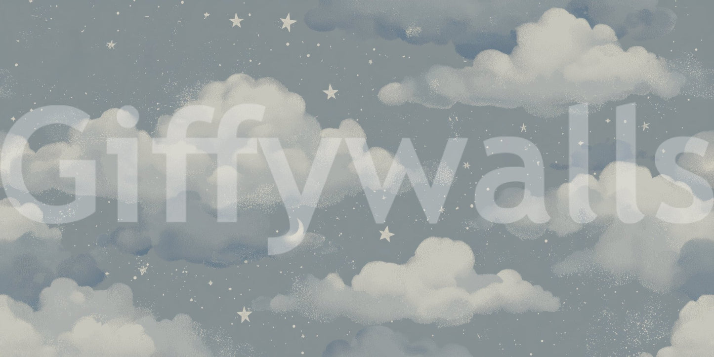 Sweet Dreams – Blue Wall Mural