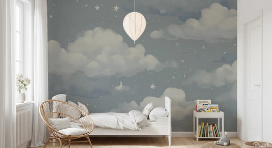 Sweet Dreams – Blue Wall Mural