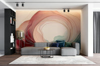 Serene and calming Sweet Sleep Portal wall mural for restful spaces.

