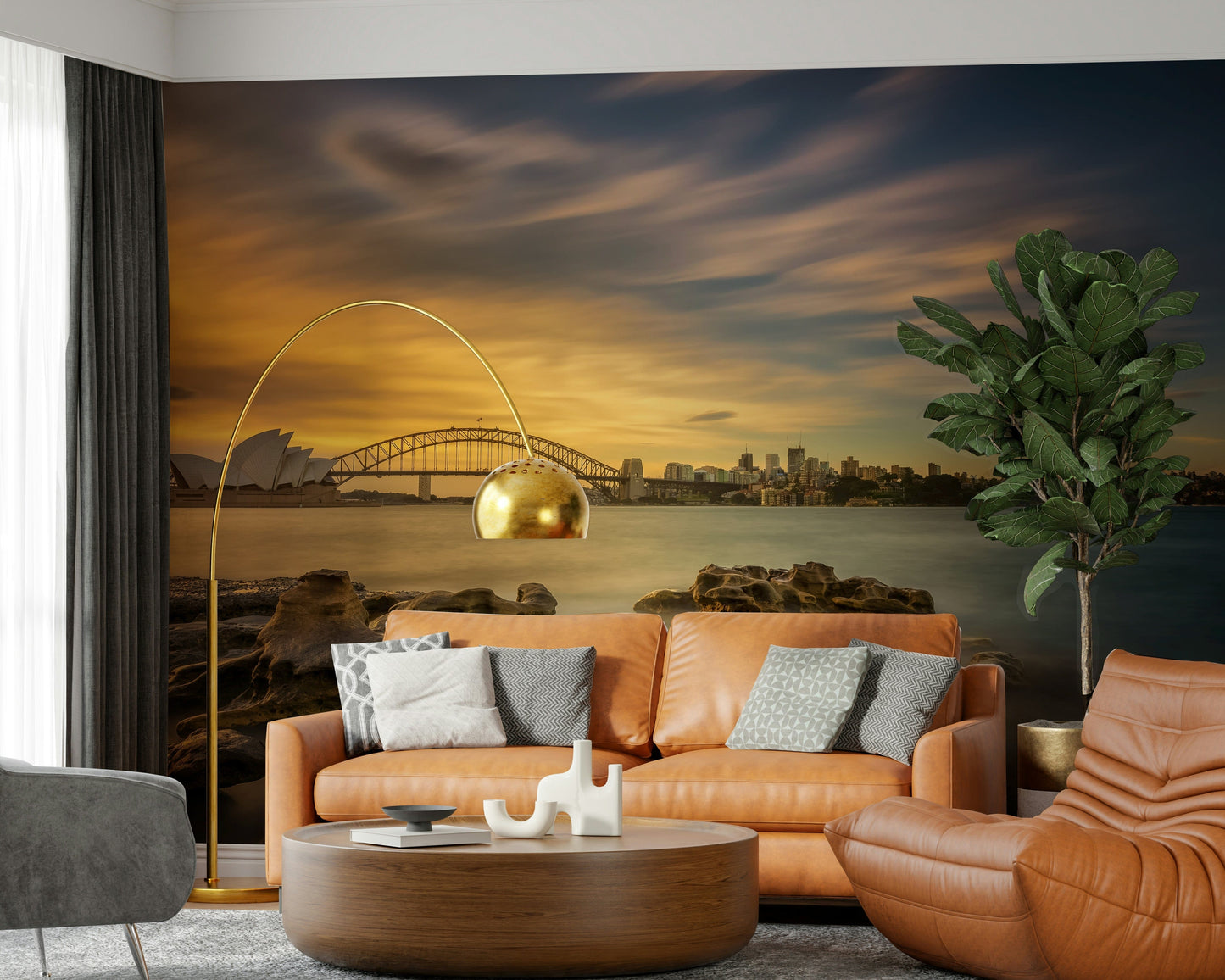 Sydney Sunset Wall Mural -2360057