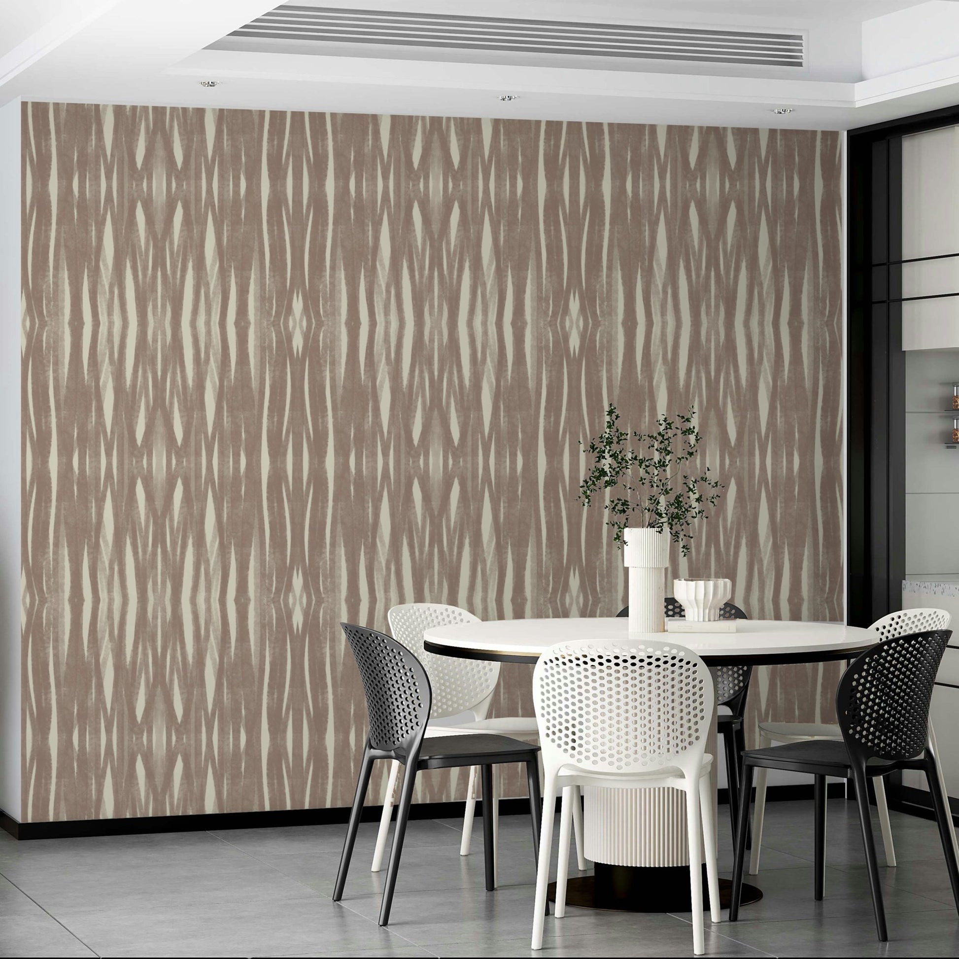 Contemporary Symmetrical Strokes wallpaper for walls

