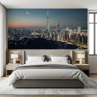 Taipei Nights Wall Mural