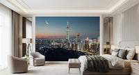 Taipei Nights Wall Mural