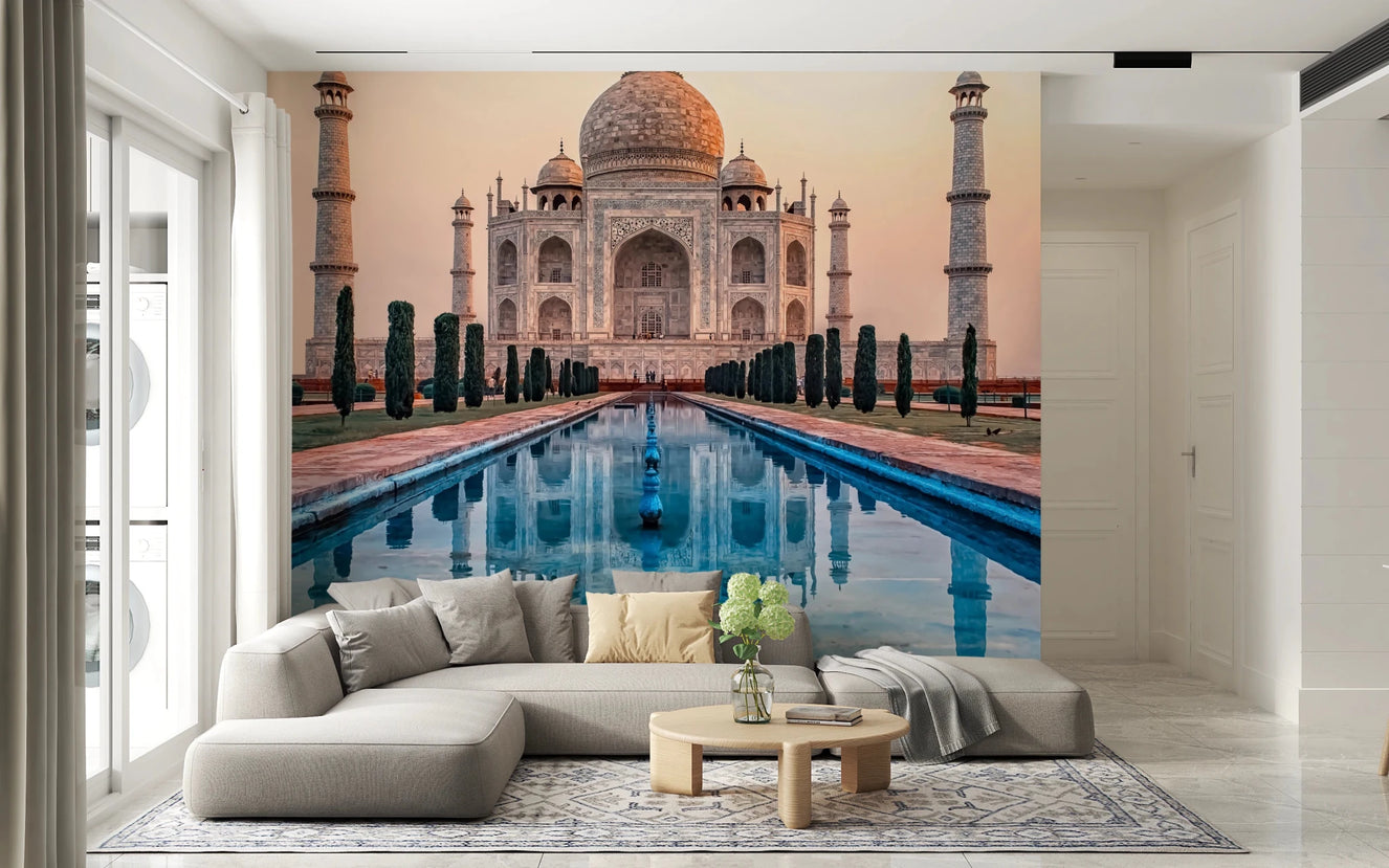 Taj Reflection Wall Mural
