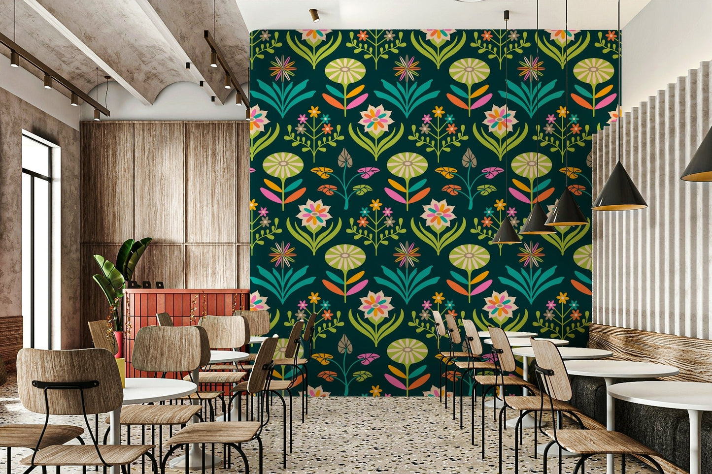 Vibrant and inviting color palette for home decor.

