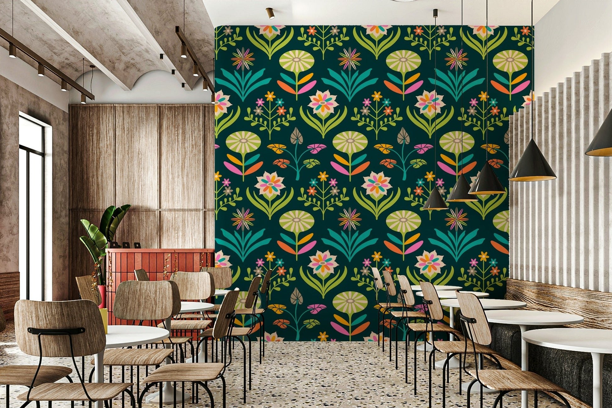 Vibrant and inviting color palette for home decor.

