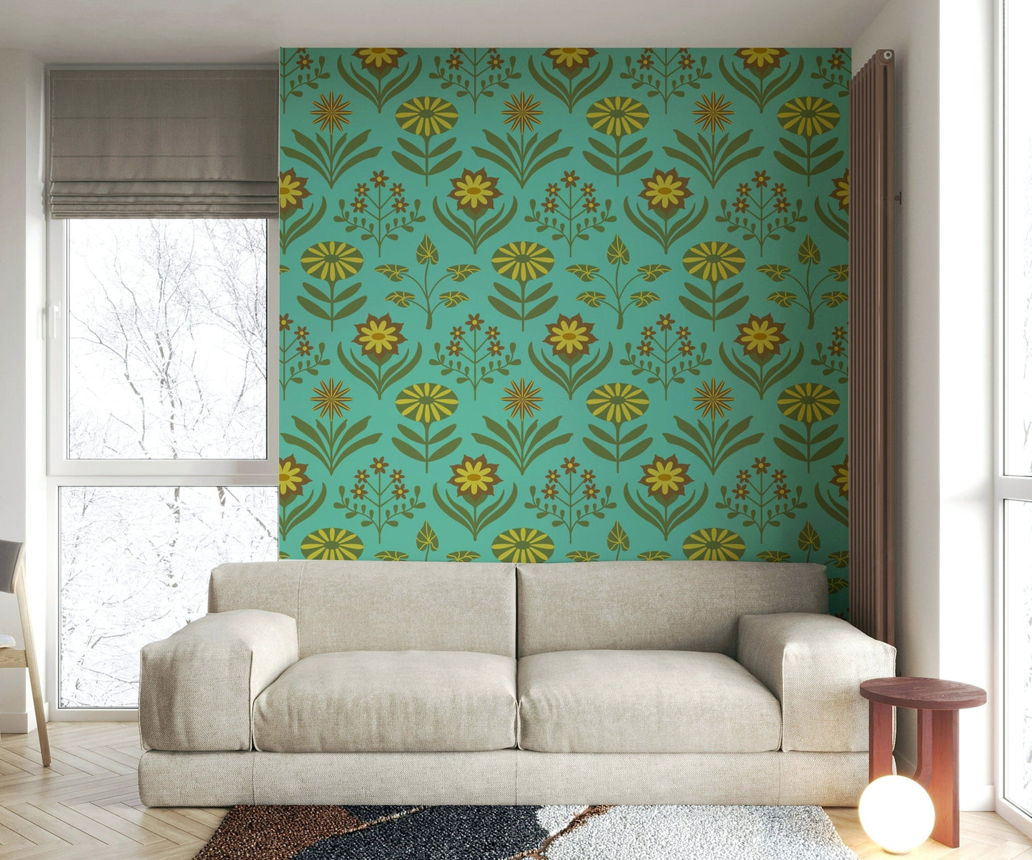Cozy and inviting color palette for home decor.

