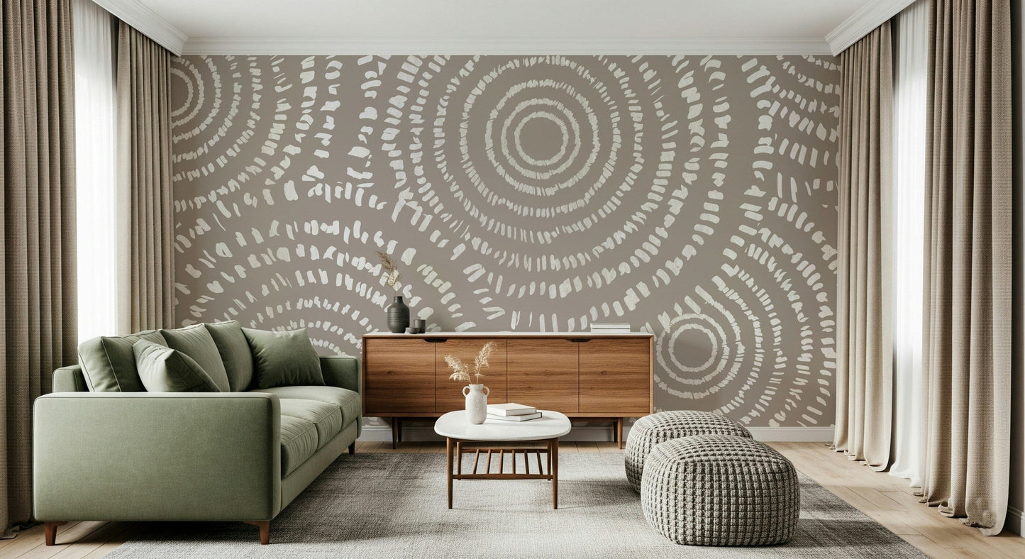 Concentric Echoes Wall Mural -2861688
