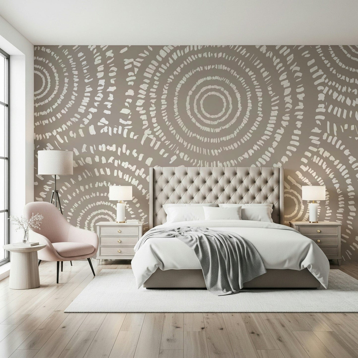 Concentric Echoes Wall Mural -2861688