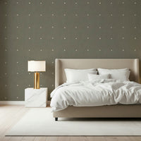 Soft Texture Squares Taupe wallpaper minimalist pattern design.