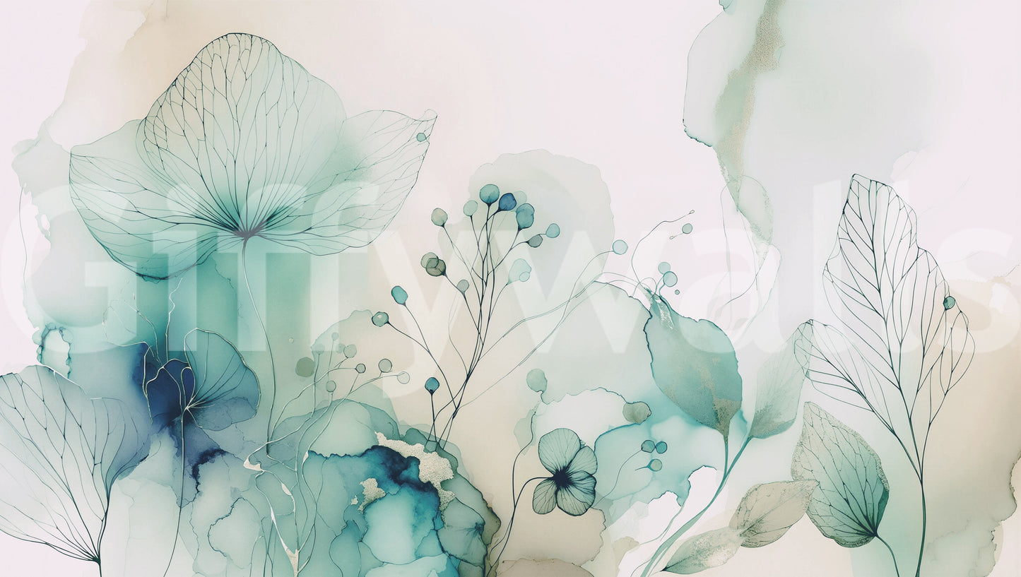 Serenity blossom dream, peaceful and calm

