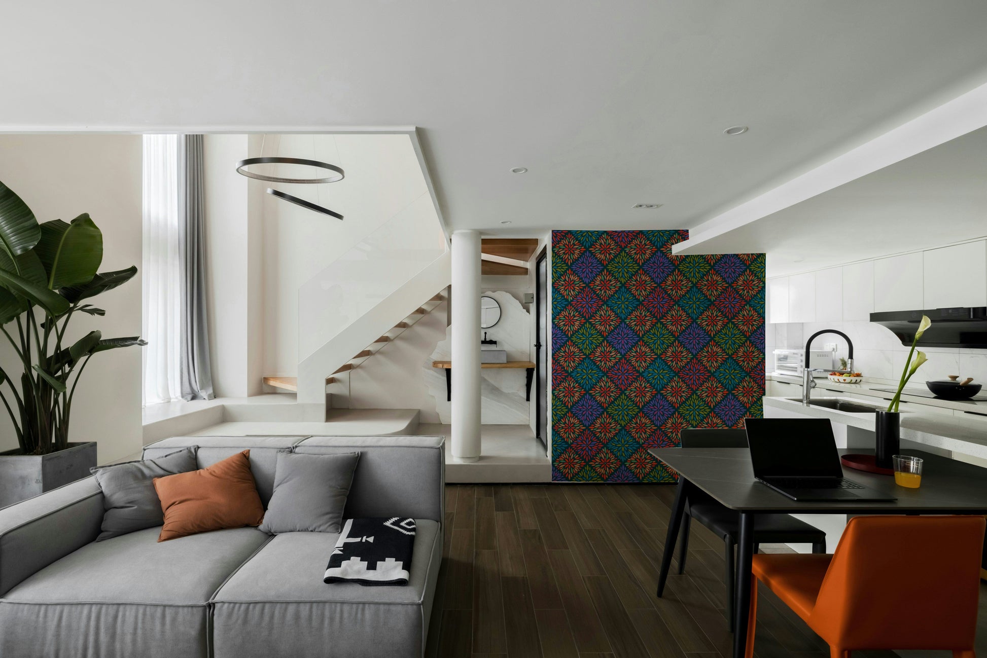 A high-quality print with a rich, detailed design.

