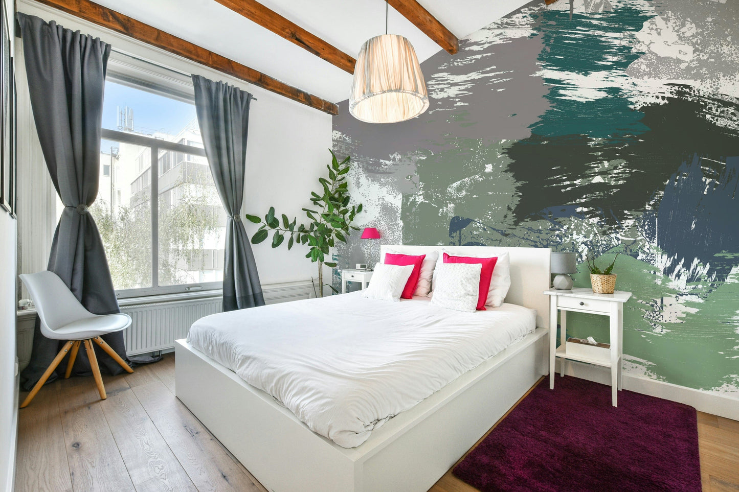 A classic marble texture wallpaper for walls.

