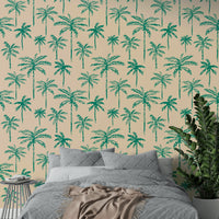 The colors are a blend of soft greens, browns, and beige.
