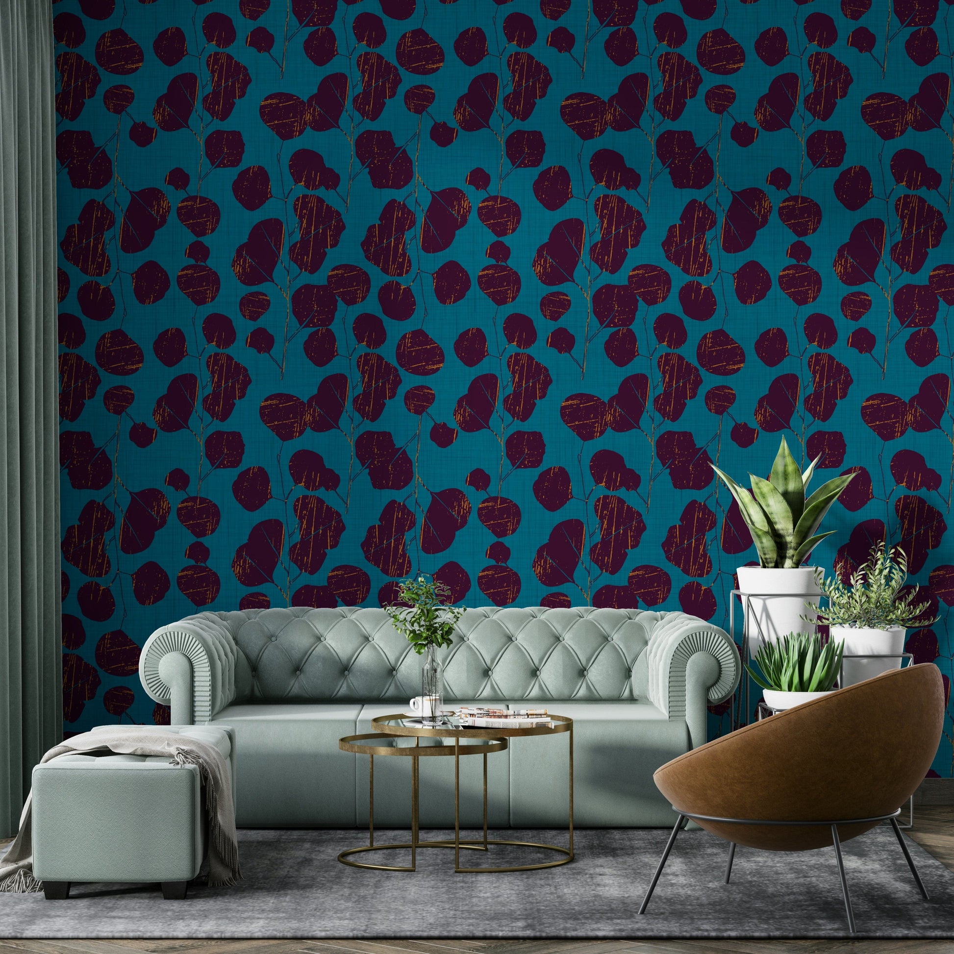 Boho Jewel Tone nature wallpaper