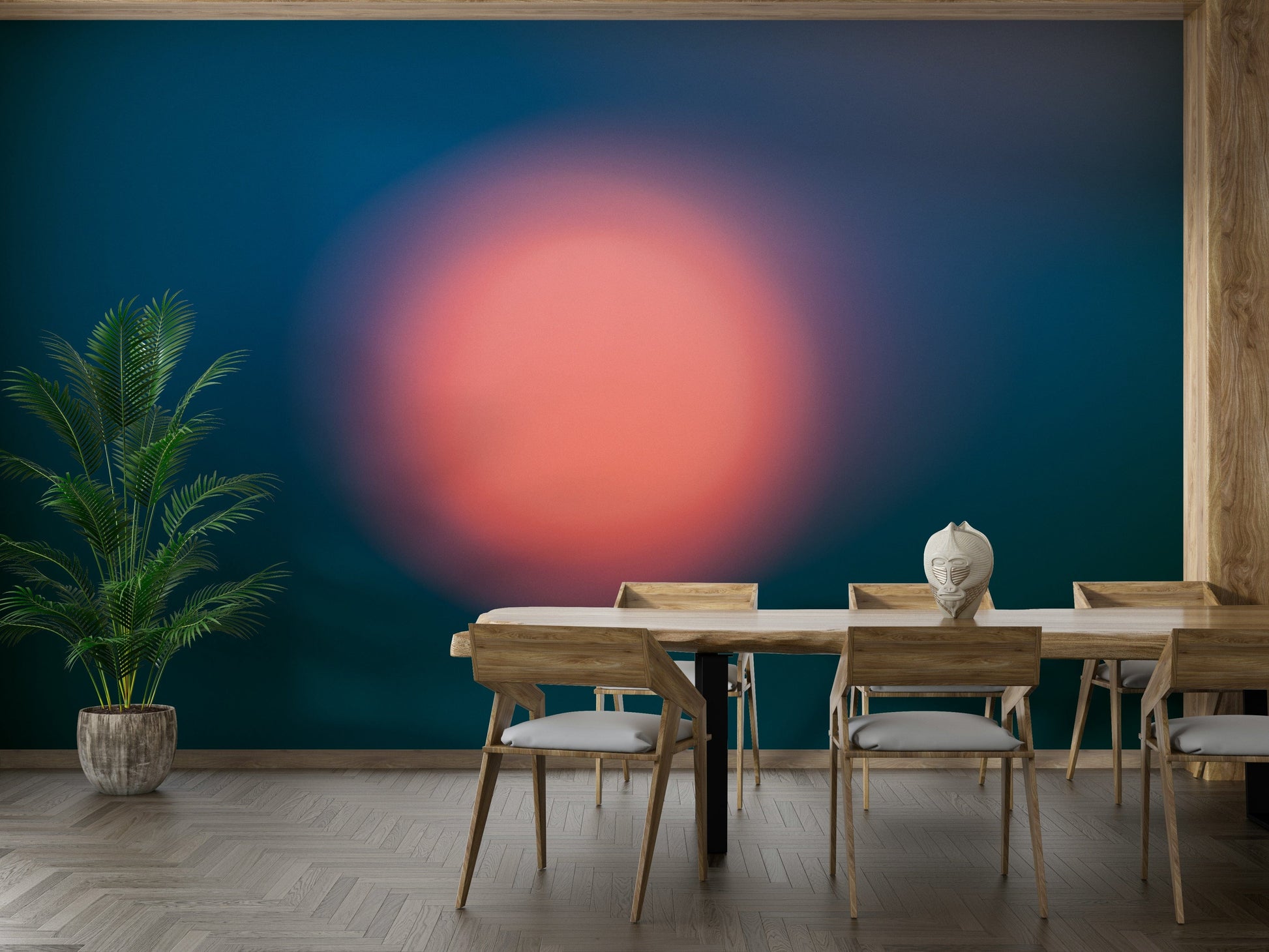 A Farewell to Day elegant mural wallpaper

