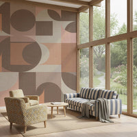 Terra Shapes Wall Mural
