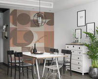 Terra Shapes Wall Mural