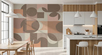Terra Shapes Wall Mural