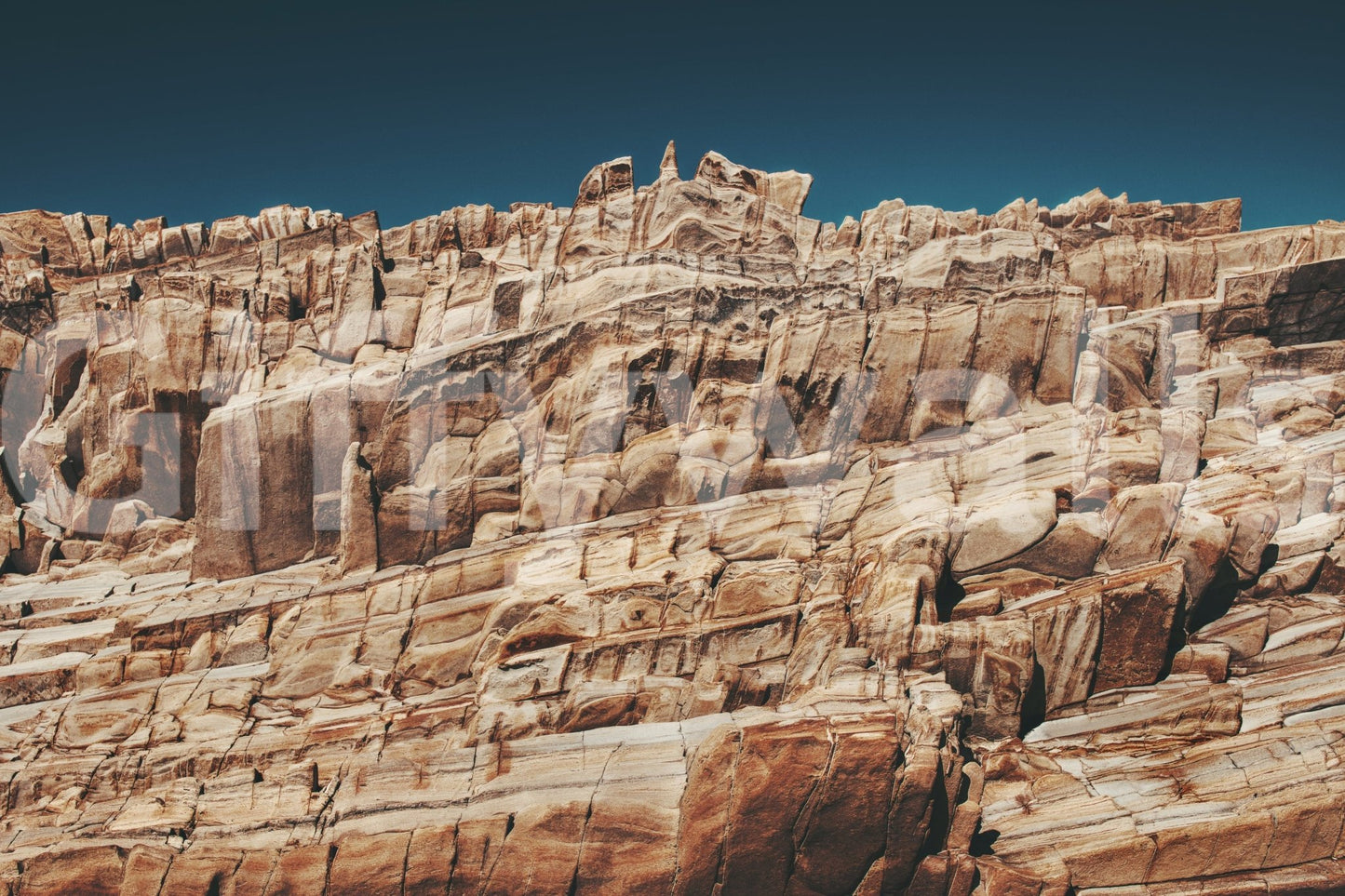 Terracotta Cliffscape Wall Mural -2226339