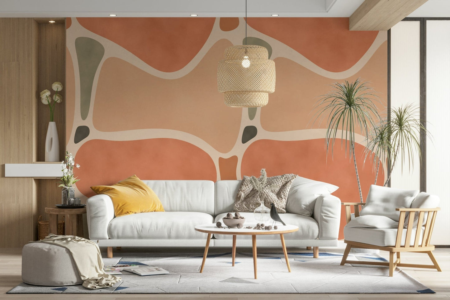 Unique shapes and terracotta hues

