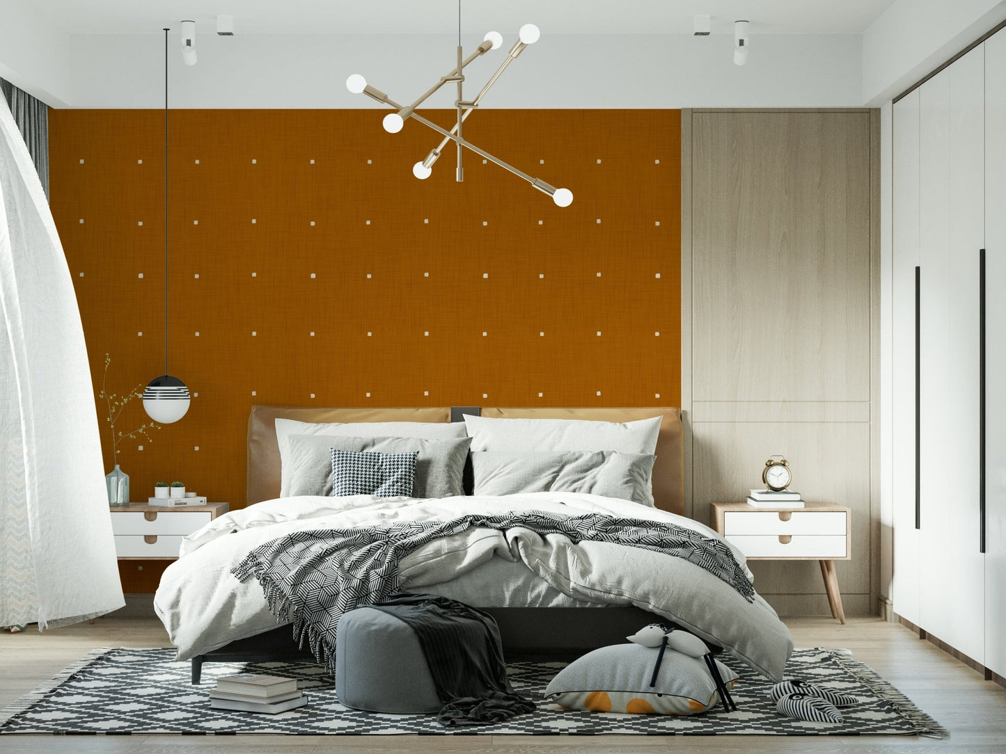 Terracotta Texture self adhesive mural quiet simplicity warm rustic background