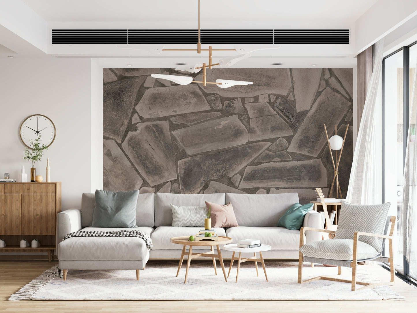 Tessellated Stone Wall Mural -2308542