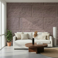 Decorative mural showing classic brickwork with detailed textures