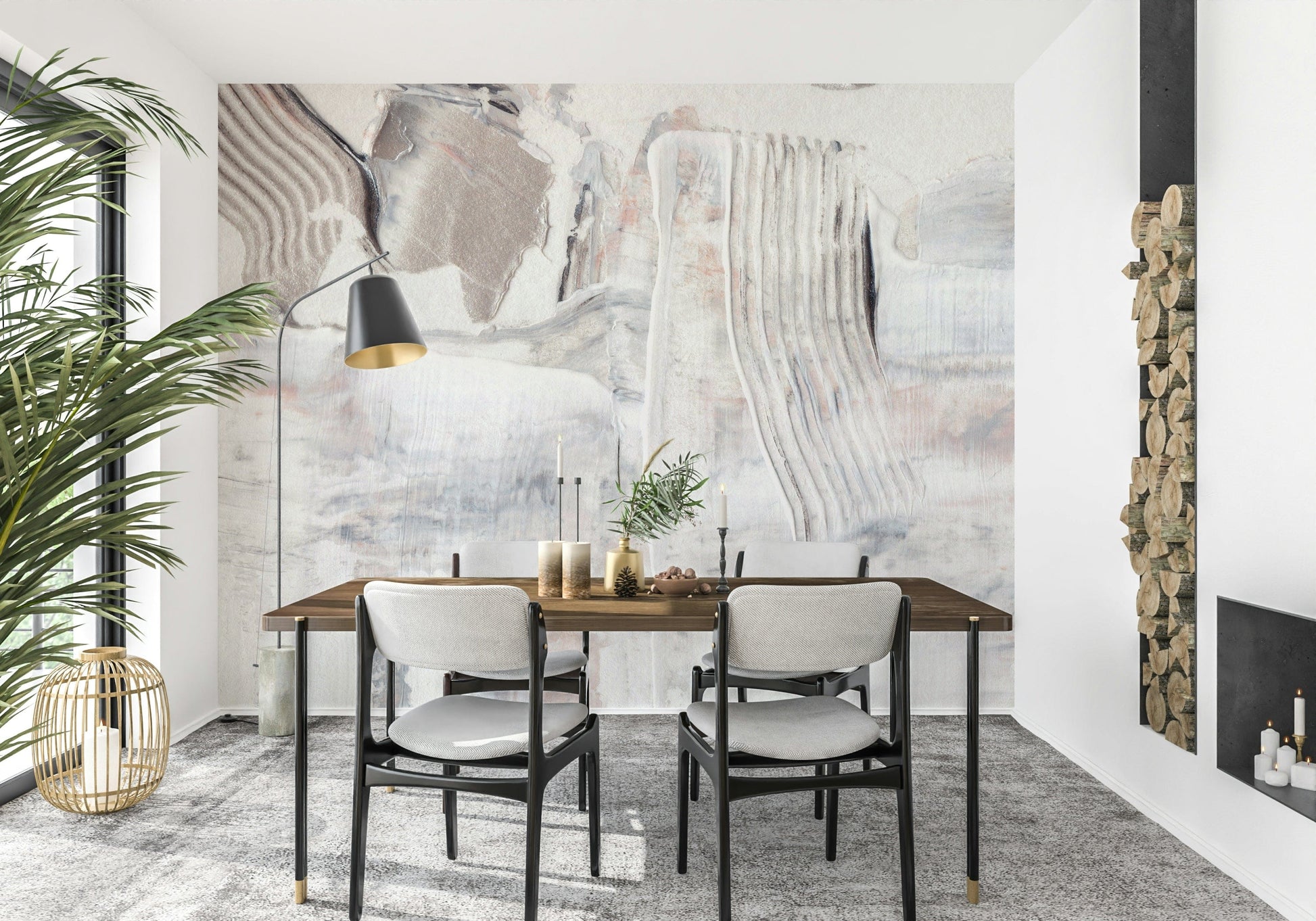 Textured Tones Wallpaper — modern, minimal texture design in balanced color tones.