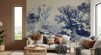 The Aquarium - Delft Blue Wall Mural