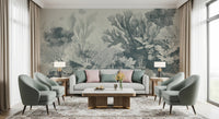 The Aquarium - Teal Wall Mural