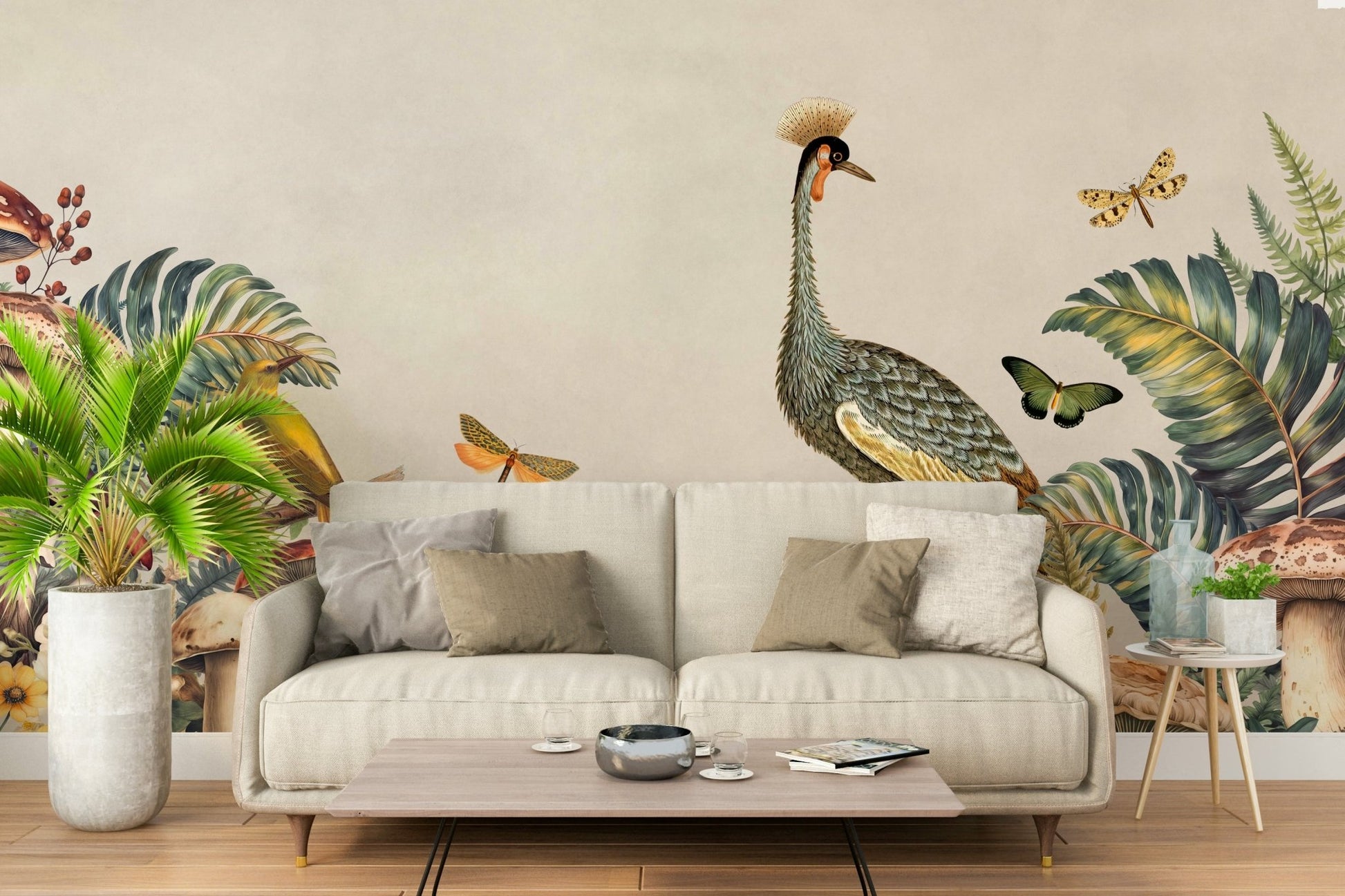 The colors are gentle and muted tones.

