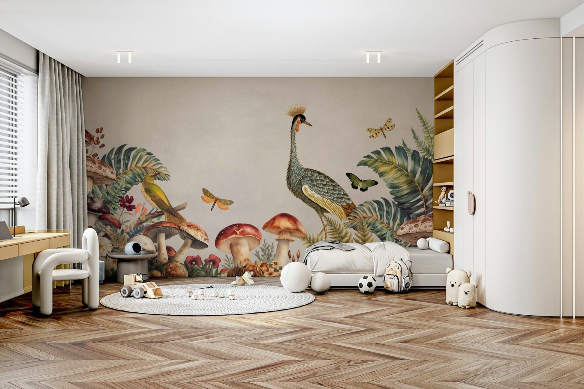 The composition is dynamic and full of depth.

