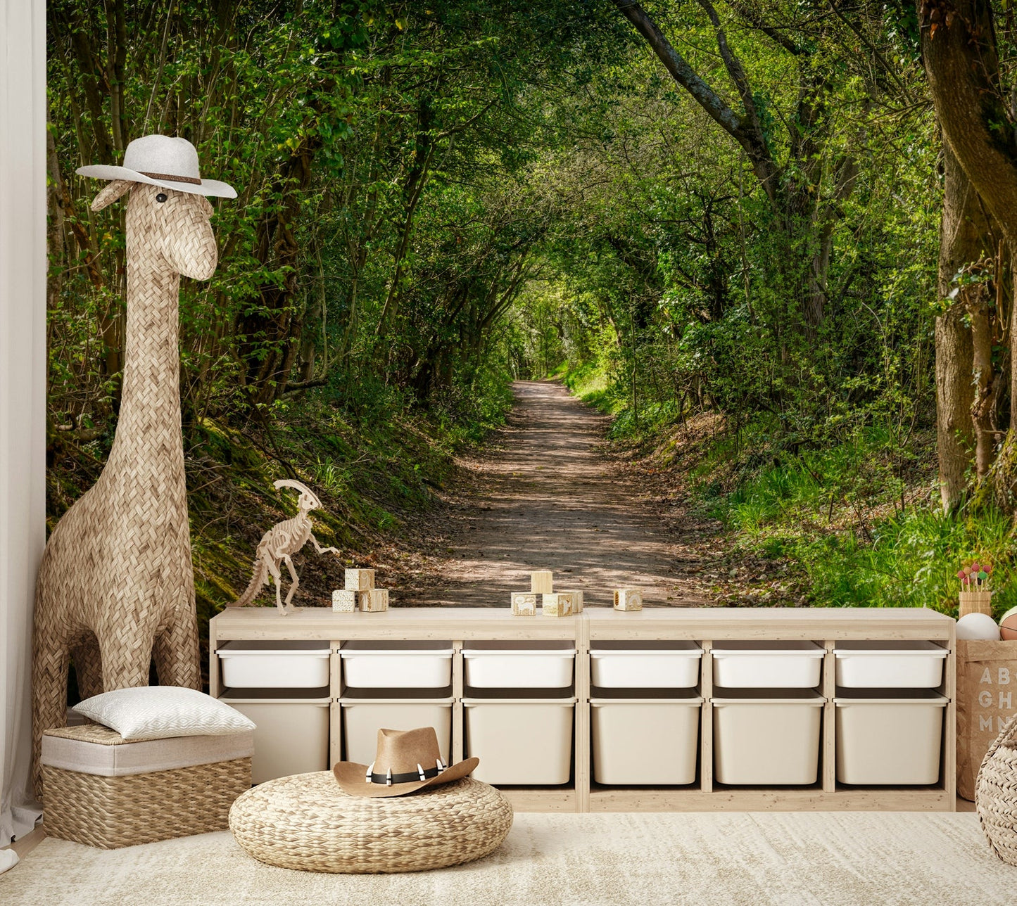 Peaceful landscape scene.

